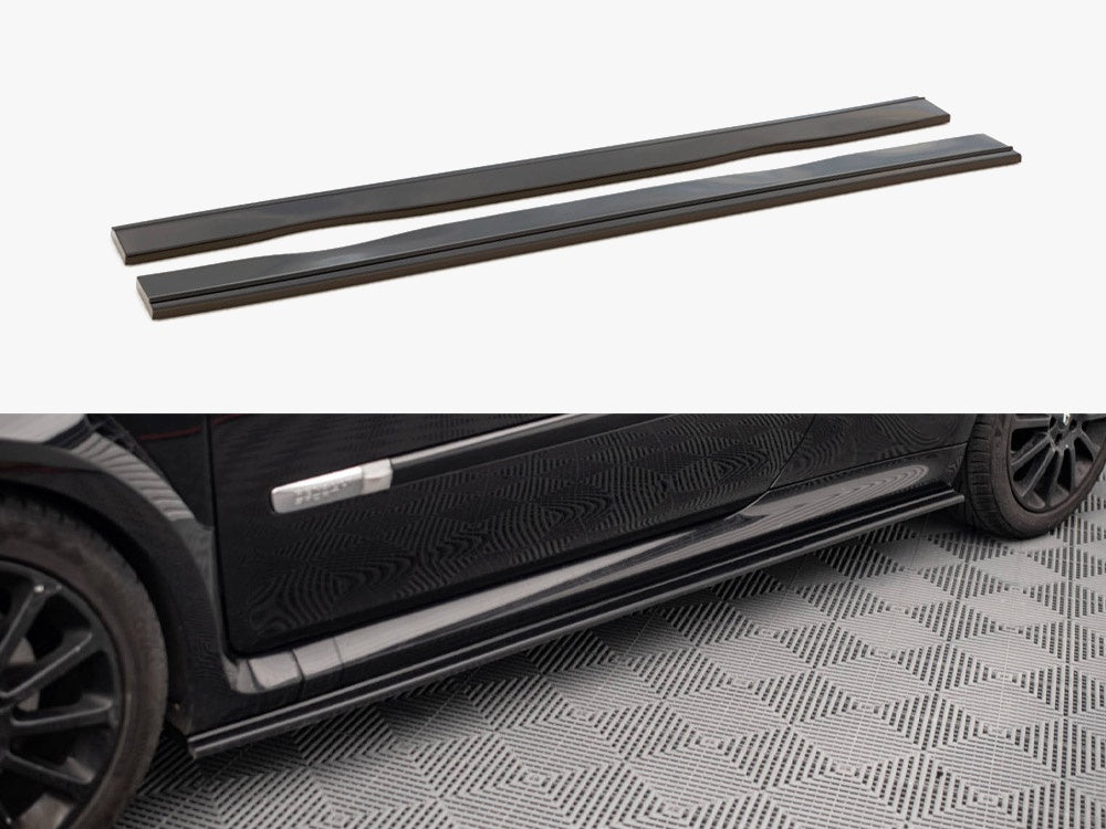 Maxton Design Side Skirts Diffusers Renault CLIO MK3 RS (2006-2012) - RE-CL-3-RS-SD1G - Image 1