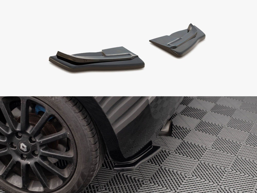 Rear Side Splitters Renault CLIO MK3 RS (2006-2009) - Textured