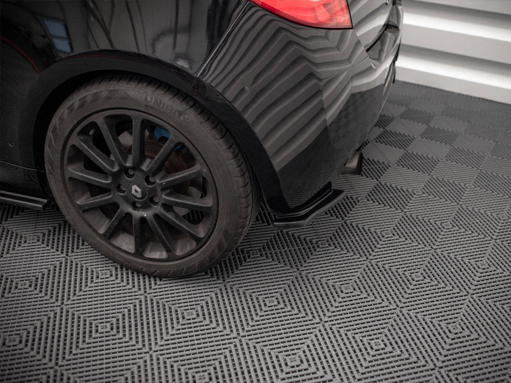 Rear Side Splitters Renault CLIO MK3 RS (2006-2009) - Textured