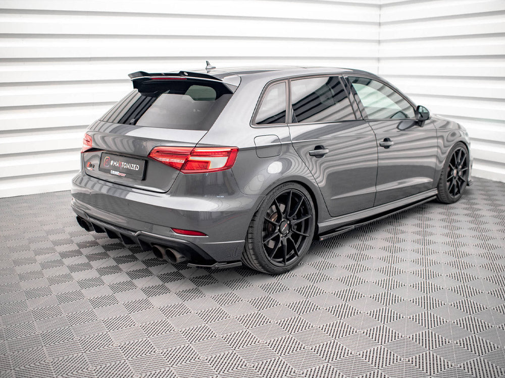 Maxton Design Rear Side Splitters V.1 Audi S3 Sportback 8V Facelift - AU-S3-3F-SB-RSD1G - Image 2