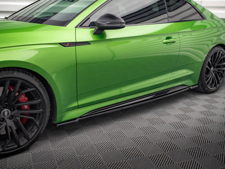 Maxton Design Side Skirts Diffusers Audi RS5 Coupe F5 Facelift - AU-RS5-2F-C-SD1G - Image 3
