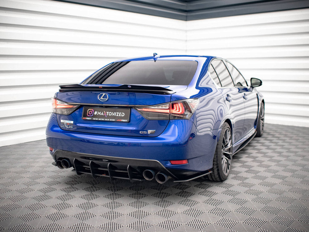 Maxton Design Street PRO Rear Diffuser Lexus GS F Mk4 Facelift - LEGSF4FCNC-RS1B - Image 2