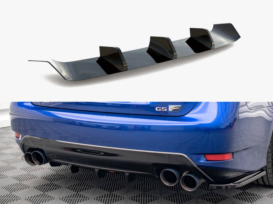 Maxton Design Rear Valance Lexus GS F Mk4 Facelift - LE-GSF-4F-RS1G - Image 1