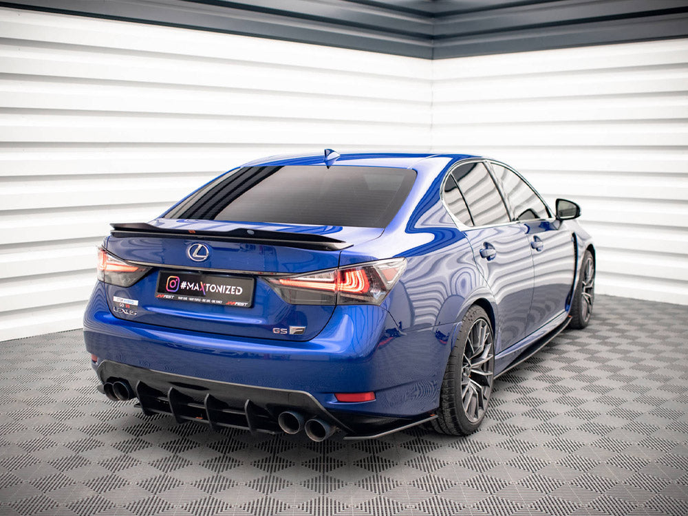 Maxton Design Street PRO Rear Side Splitters Lexus GS F Mk4 Facelift - LEGSF4FCNC-RSD1B - Image 2
