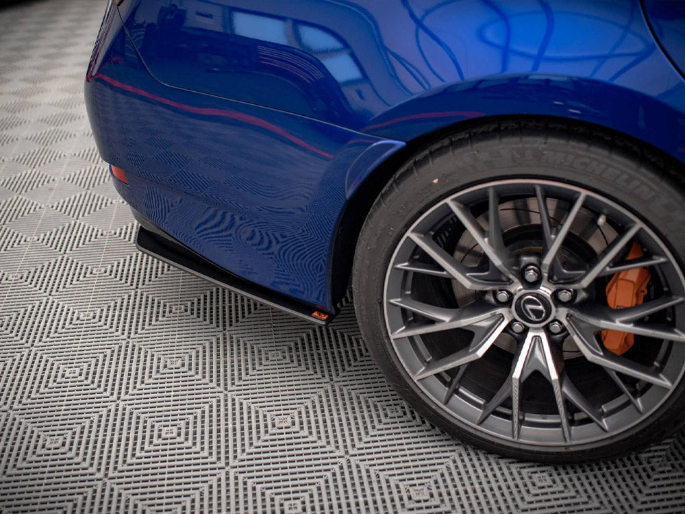 Maxton Design Street PRO Rear Side Splitters Lexus GS F Mk4 Facelift - LEGSF4FCNC-RSD1B - Image 4