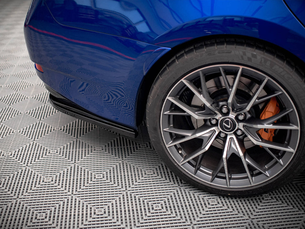 Maxton Design Rear Side Splitters Lexus GS F Mk4 Facelift - LE-GSF-4F-RSD1G - Image 4