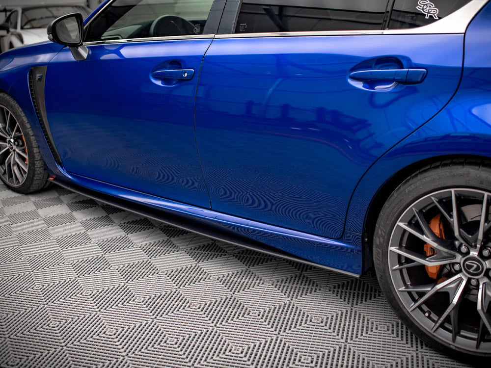 Maxton Design Street PRO Side Skirts Diffusers Lexus GS F Mk4 Facelift - LEGSF4FCNC-SD1B - Image 4
