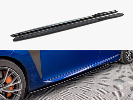 Maxton Design Side Skirts Diffusers Lexus GS F Mk4 Facelift - LE-GSF-4F-SD1G - Image 1