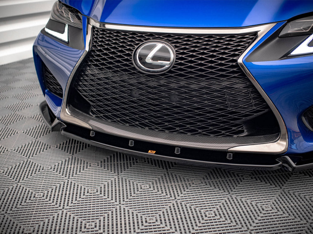 Maxton Design Front Splitter V.1 Lexus GS F Mk4 Facelift - LE-GSF-4F-FD1G - Image 4