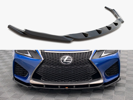 Maxton Design Front Splitter V.2 Lexus GS F Mk4 Facelift - LE-GSF-4F-FD2G - Image 1