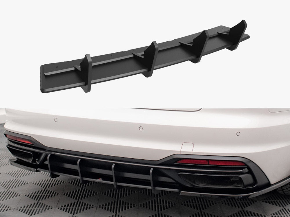 Maxton Design Street PRO Rear Diffuser Audi A4 B9 Facelift - AUA4B9FCNC-RS1B - Image 1