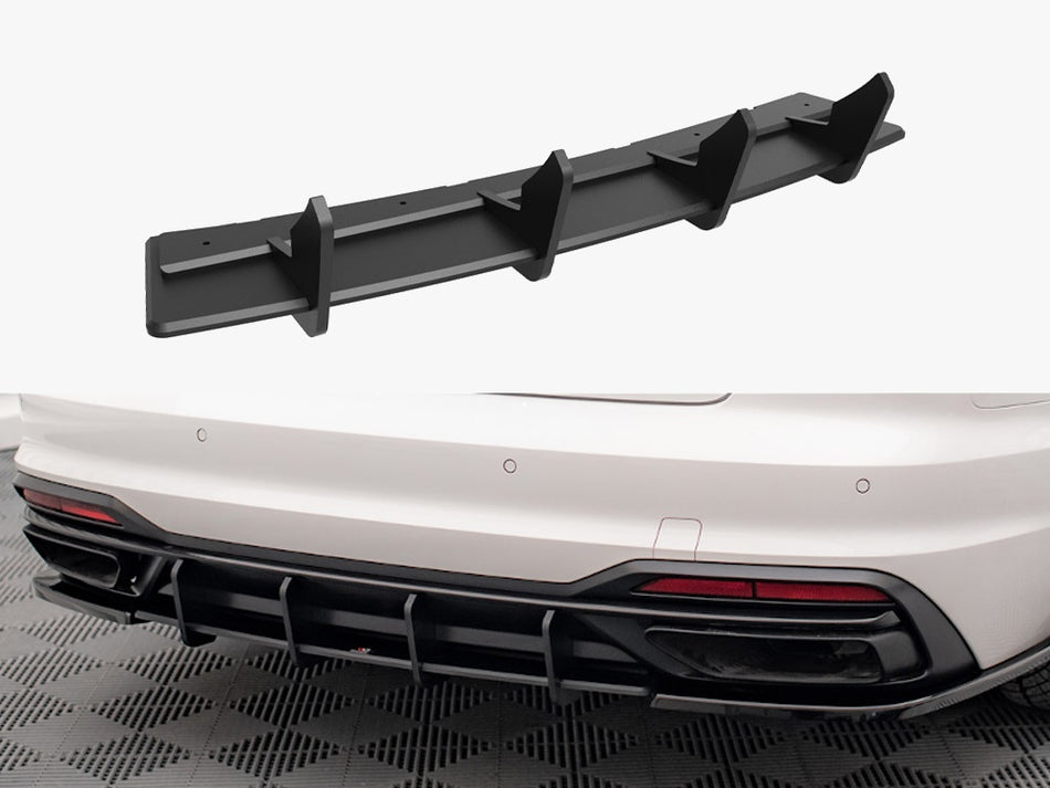 Maxton Design Street PRO Rear Diffuser Audi A4 B9 Facelift - AUA4B9FCNC-RS1B - Image 1