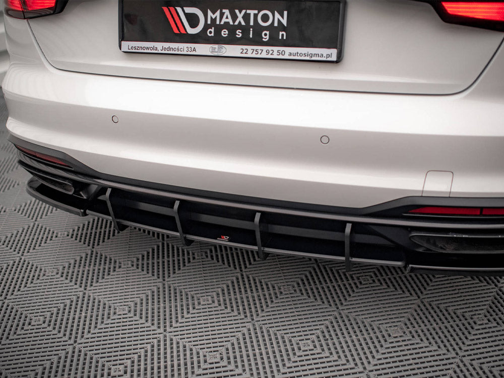 Maxton Design Street PRO Rear Diffuser Audi A4 B9 Facelift - AUA4B9FCNC-RS1B - Image 4