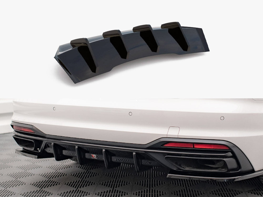 Maxton Design Rear Valance Audi A4 B9 Facelift - AU-A4-B9F-RS1G - Image 1