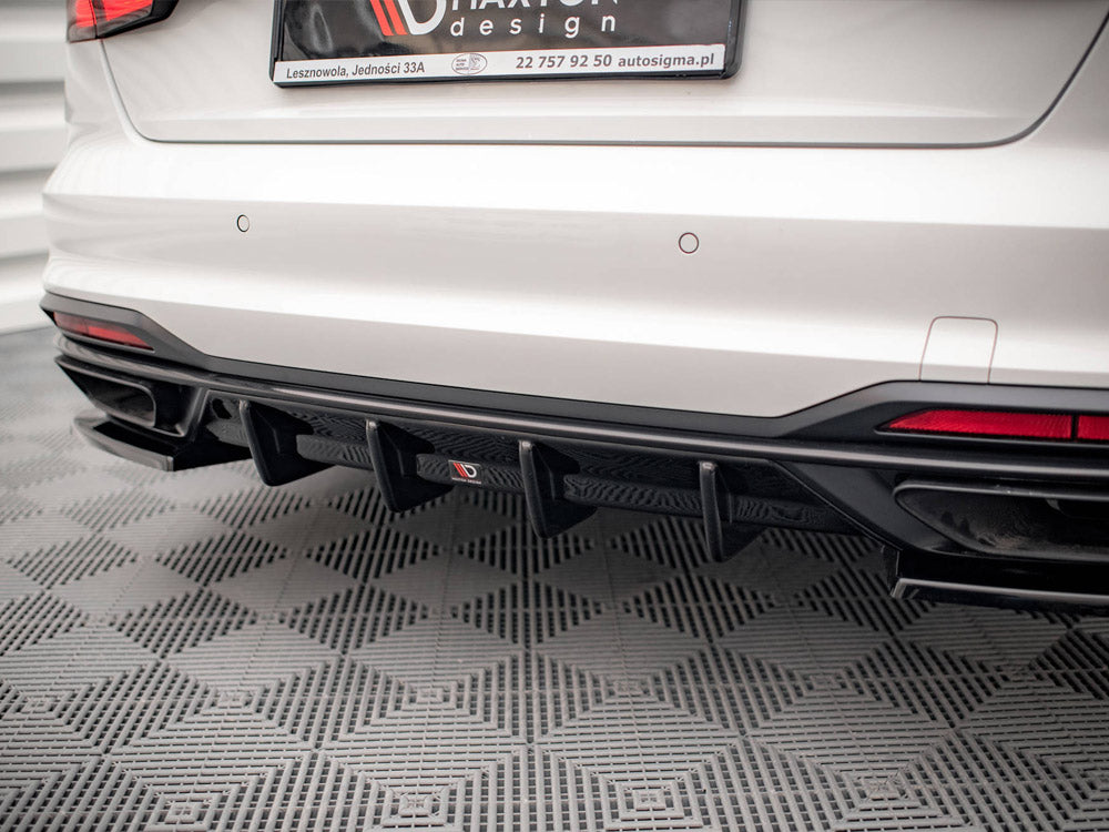 Maxton Design Rear Valance Audi A4 B9 Facelift - AU-A4-B9F-RS1G - Image 4