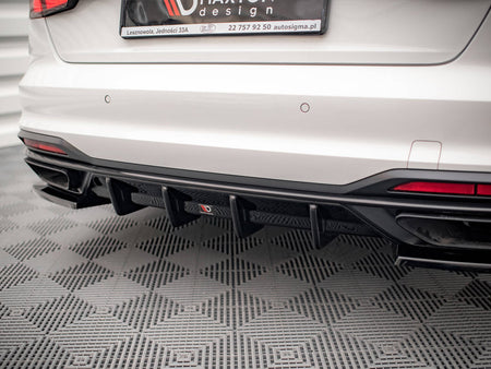 Maxton Design Rear Valance Audi A4 B9 Facelift - AU-A4-B9F-RS1G - Image 4