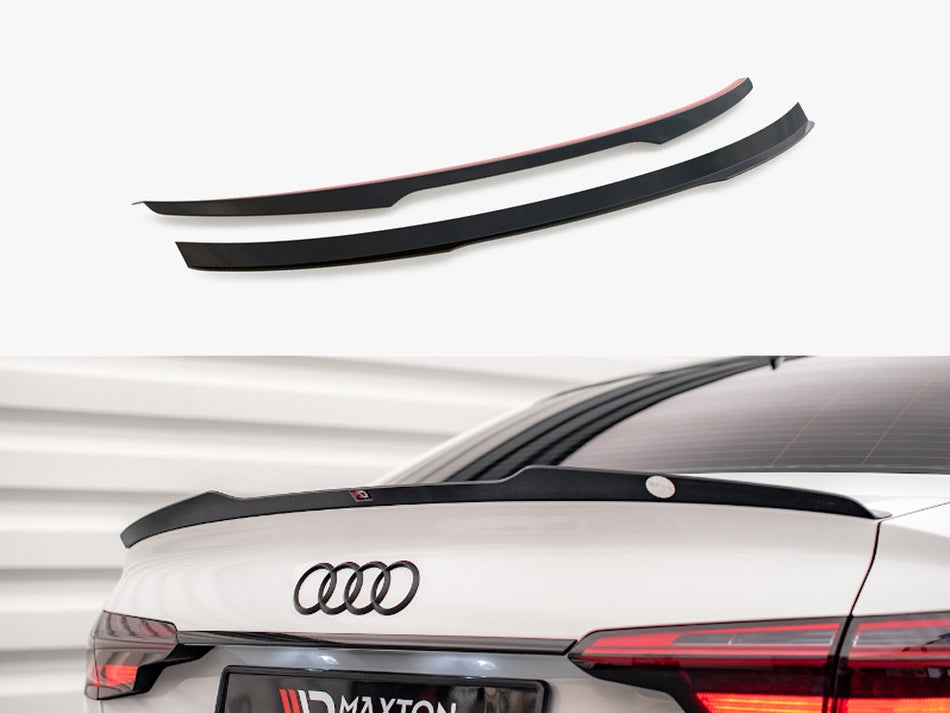 Maxton Design Spoiler CAP Audi A4 Sedan B9 - AU-A4-B9F-CAP1G - Image 1
