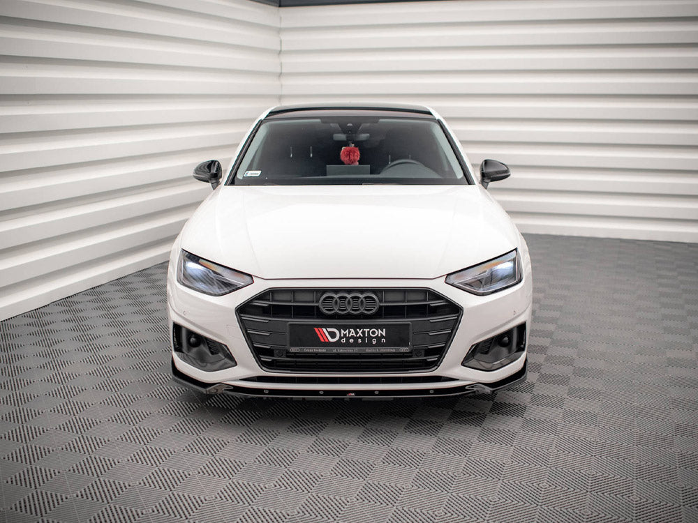 Maxton Design Front Splitter V.1 Audi A4 B9 Facelift - AU-A4-B9F-FD1G - Image 3