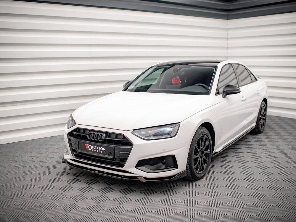 Maxton Design Front Splitter V.1 Audi A4 B9 Facelift - AU-A4-B9F-FD1G - Image 2