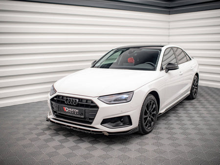 Maxton Design Front Splitter V.1 Audi A4 B9 Facelift - AU-A4-B9F-FD1G - Image 2