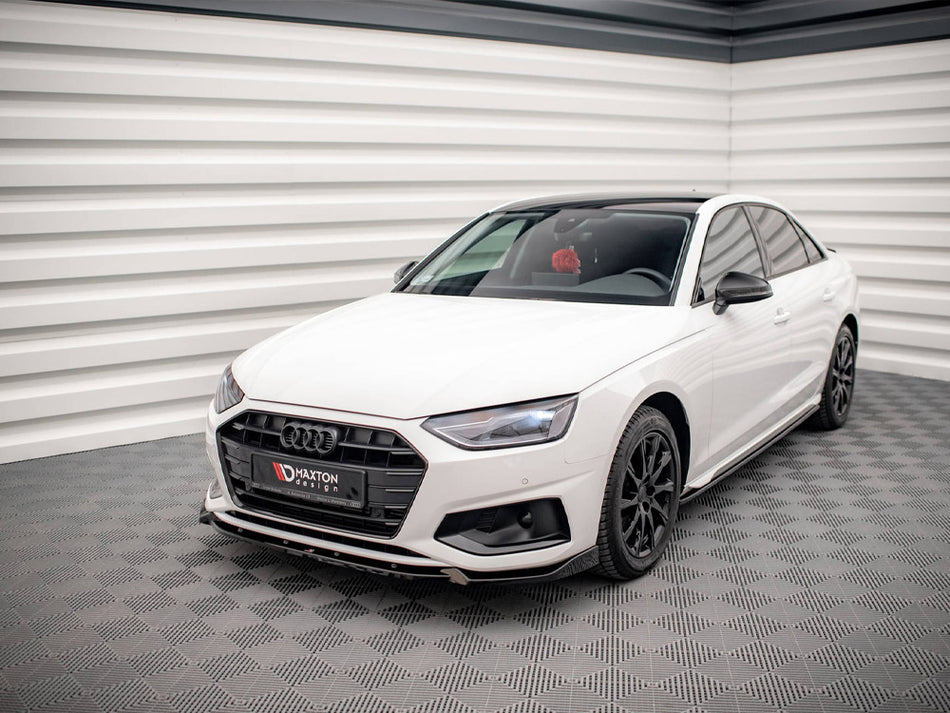 Maxton Design Front Splitter V.1 Audi A4 B9 Facelift - AU-A4-B9F-FD1G - Image 2