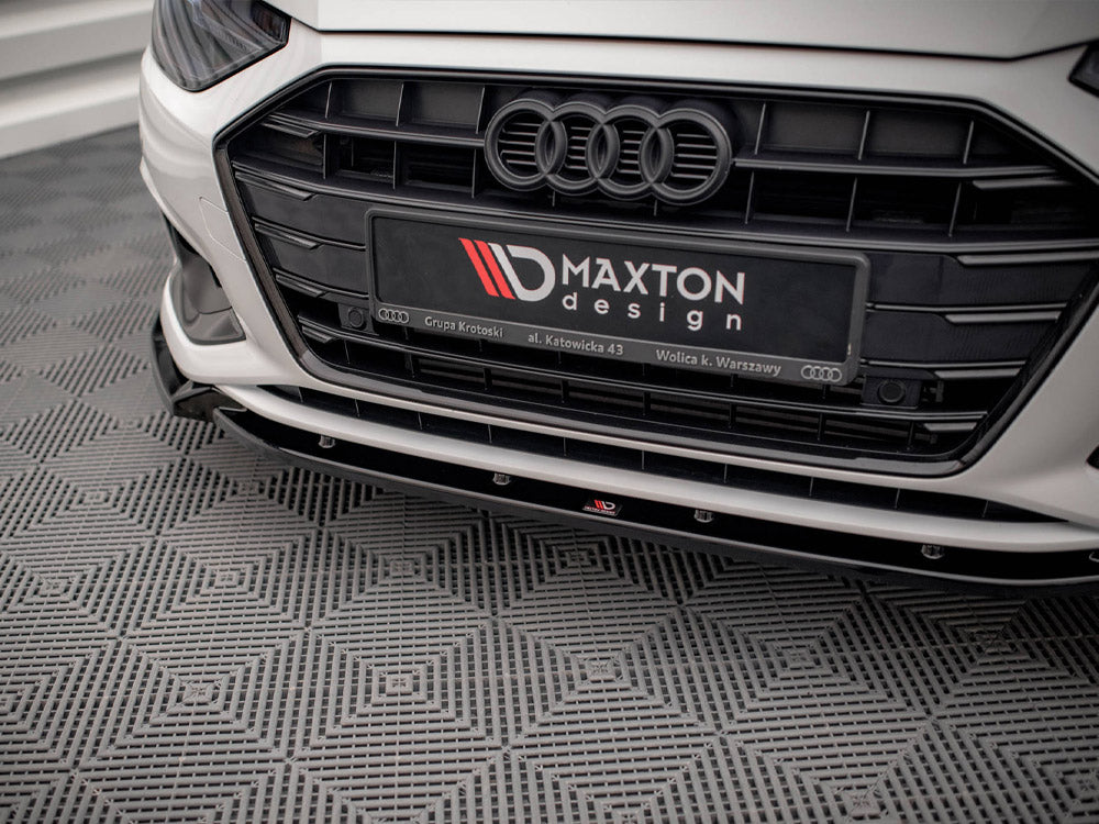 Maxton Design Front Splitter V.1 Audi A4 B9 Facelift - AU-A4-B9F-FD1G - Image 4