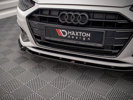 Maxton Design Front Splitter V.1 Audi A4 B9 Facelift - AU-A4-B9F-FD1G - Image 4
