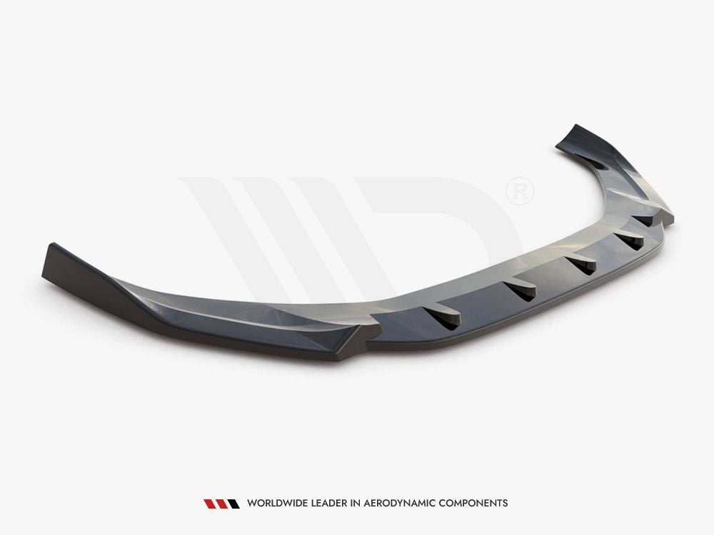 Maxton Design Front Splitter V.1 Audi A4 B9 Facelift - AU-A4-B9F-FD1G - Image 5