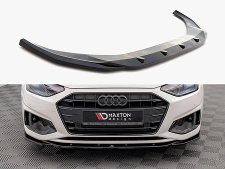 Maxton Design Front Splitter V.2 Audi A4 B9 Facelift - AU-A4-B9F-FD2G - Image 1