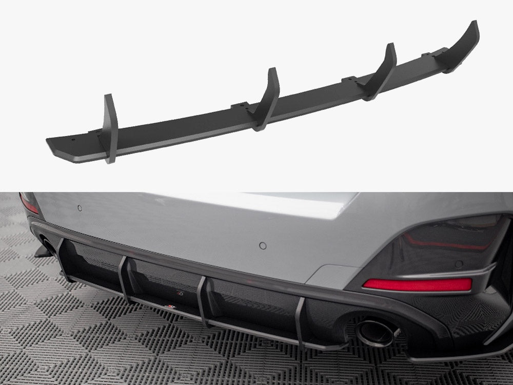 Maxton Design Street PRO Rear Diffuser BMW 4 Gran Coupe M-Pack G26 - BM4G26MPACKGCCNC-RS1B - Image 1