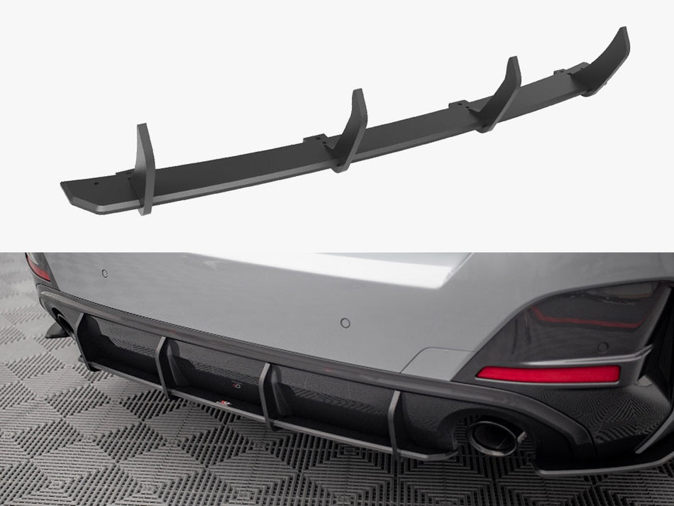 Maxton Design Street PRO Rear Diffuser BMW 4 Gran Coupe M-Pack G26 - BM4G26MPACKGCCNC-RS1B - Image 1