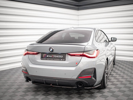 Maxton Design Central Rear Splitter BMW 4 Gran Coupe M-Pack G26 - BM-4-G26-MPACK-GC-RD1G - Image 2