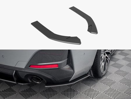 Maxton Design Street PRO Rear Side Splitters BMW 4 Gran Coupe M-Pack G26 - BM4G26MPACKGCCNC-RSD1B - Image 1