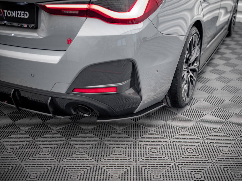 Maxton Design Street PRO Rear Side Splitters BMW 4 Gran Coupe M-Pack G26 - BM4G26MPACKGCCNC-RSD1B - Image 3