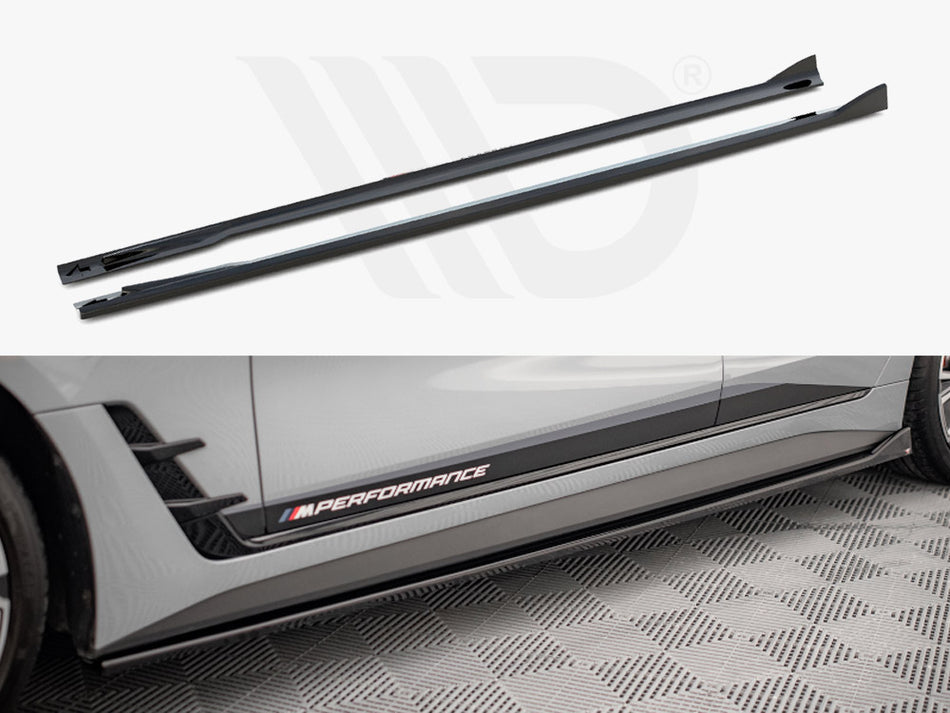 MAXTON DESIGN Side Skirts Diffusers V.2 BMW 4 Gran Coupe M-Pack / M440i G26
