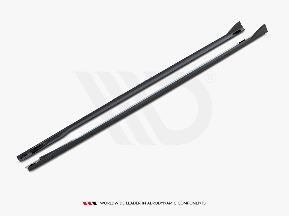 Maxton Design Side Skirts Diffusers V.2 BMW 4 Gran Coupe M-Pack / M440i G26 - BM-4-G26-MPACK-GC-SD2G - Image 5