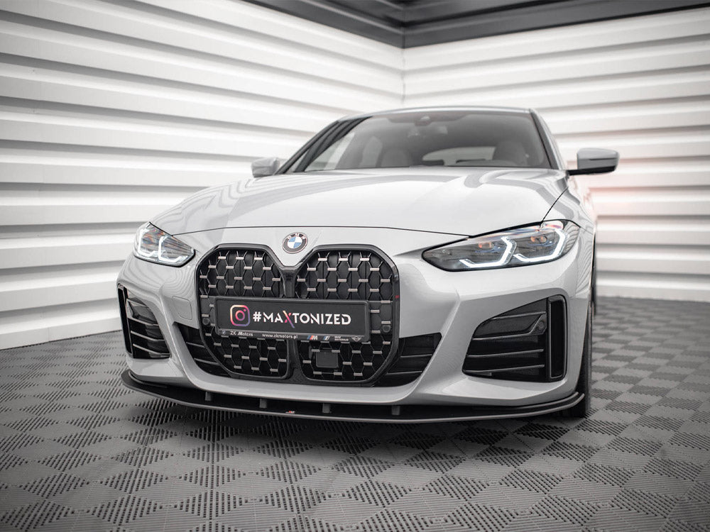 Maxton Design Street PRO Front Splitter BMW 4 Gran Coupe M-Pack G26 - BM4G26MPACKGCCNC-FD1B - Image 2