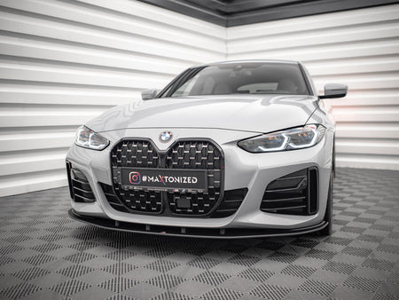 Maxton Design Street PRO Front Splitter BMW 4 Gran Coupe M-Pack G26 - BM4G26MPACKGCCNC-FD1B - Image 2
