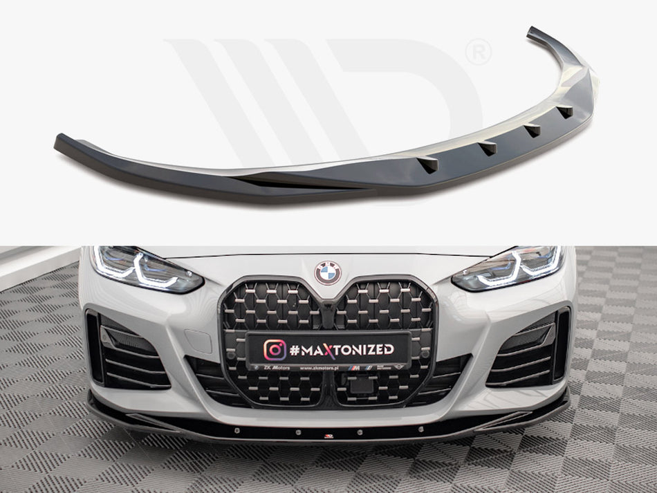 MAXTON DESIGN Front Splitter V.3 BMW 4 / i4 Gran Coupe M-Pack / M440i G26