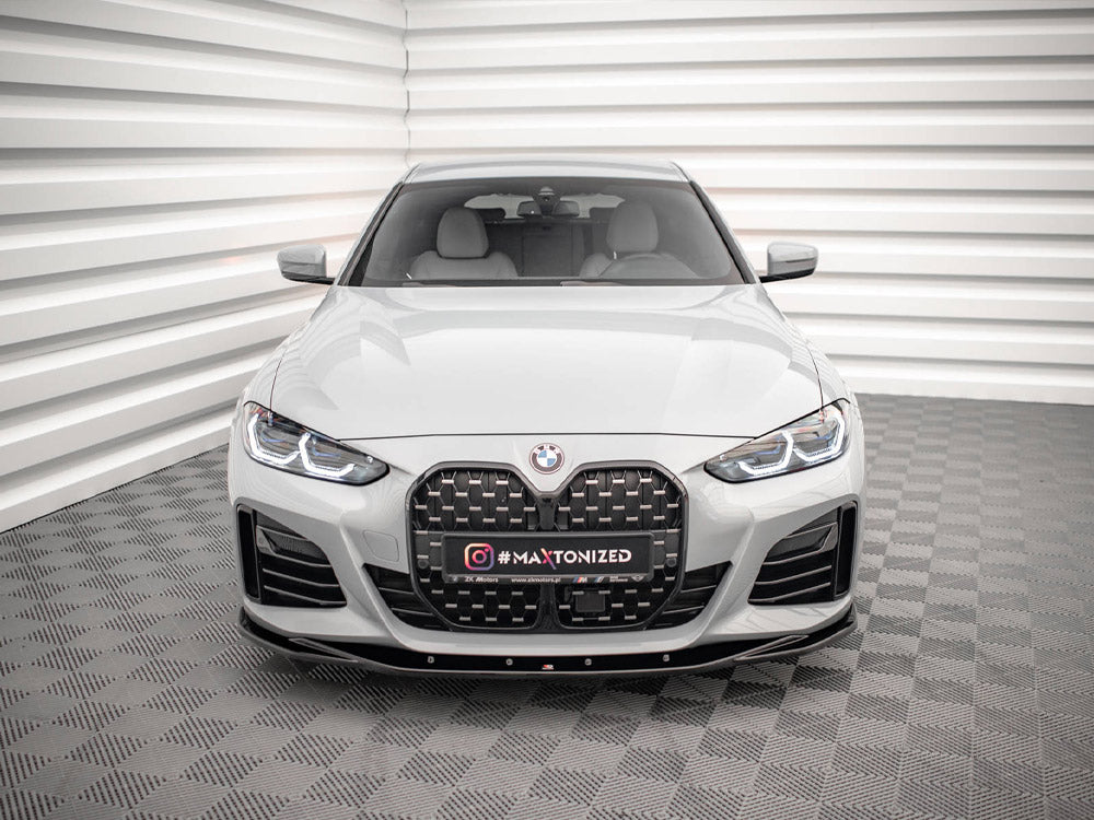 Maxton Design Front Splitter V.3 BMW 4 / i4 Gran Coupe M-Pack / M440i G26 - BM-4-G26-MPACK-GC-FD3G - Image 3