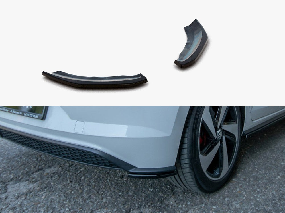 Maxton Design Rear Side Splitters Volkswagen Polo GTI Mk6 - Textured - VW-PO-6-GTI-RSD1T - Image 1