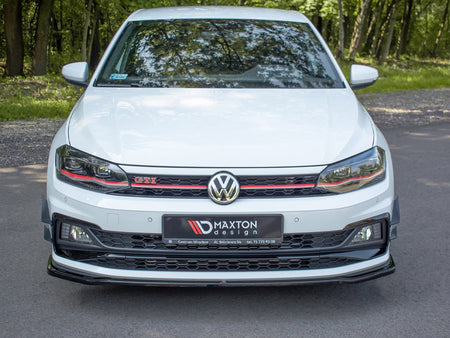 Maxton Design Front Splitter V.2 Volkswagen Polo GTI / R-Line Mk6 - VW-PO-6-GTI-FD2G - Image 3