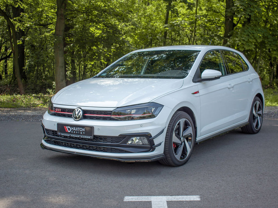 Maxton Design Front Splitter V.2 Volkswagen Polo GTI / R-Line Mk6 - VW-PO-6-GTI-FD2G - Image 2