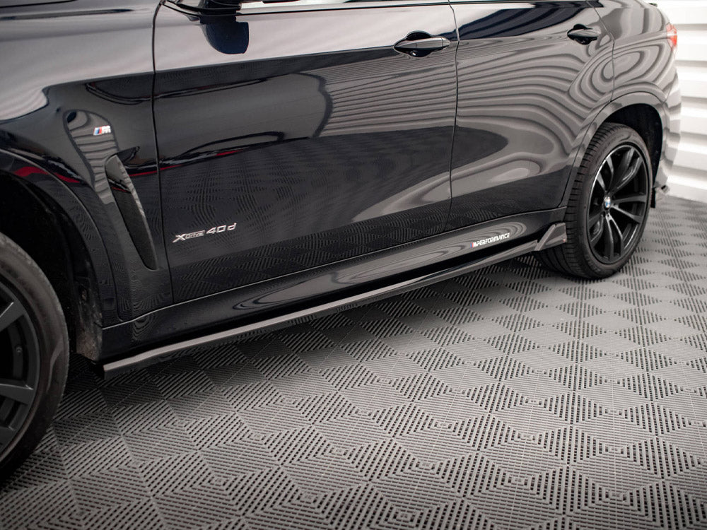 Maxton Design Side Skirts Diffusers V.2 BMW X6 M Sport F16 - BM-X6-16-MPACK-SD2G - Image 3