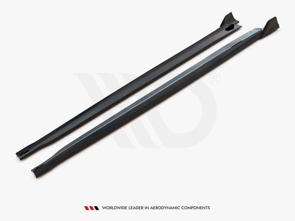 Maxton Design Side Skirts Diffusers V.2 BMW X6 M Sport F16 - BM-X6-16-MPACK-SD2G - Image 5