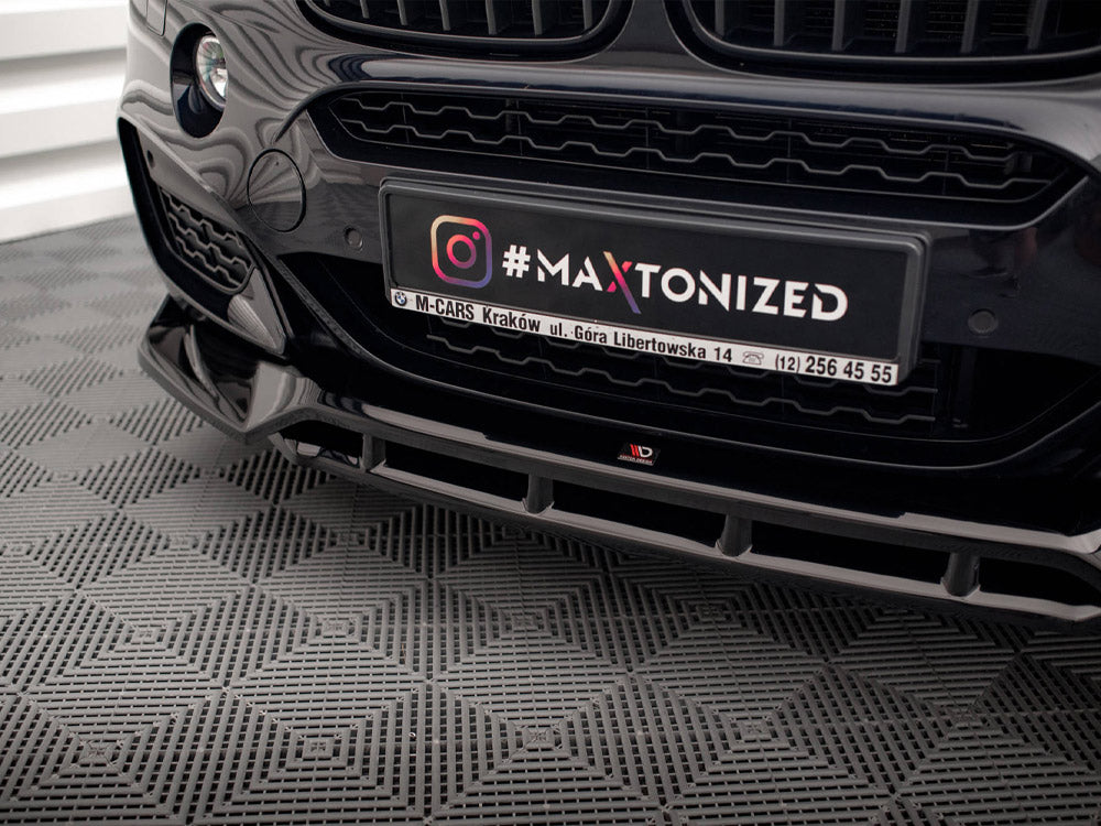 Maxton Design Front Splitter V.3 BMW X6 M Sport F16 - BM-X6-16-MPACK-FD3G+FD3RG - Image 4