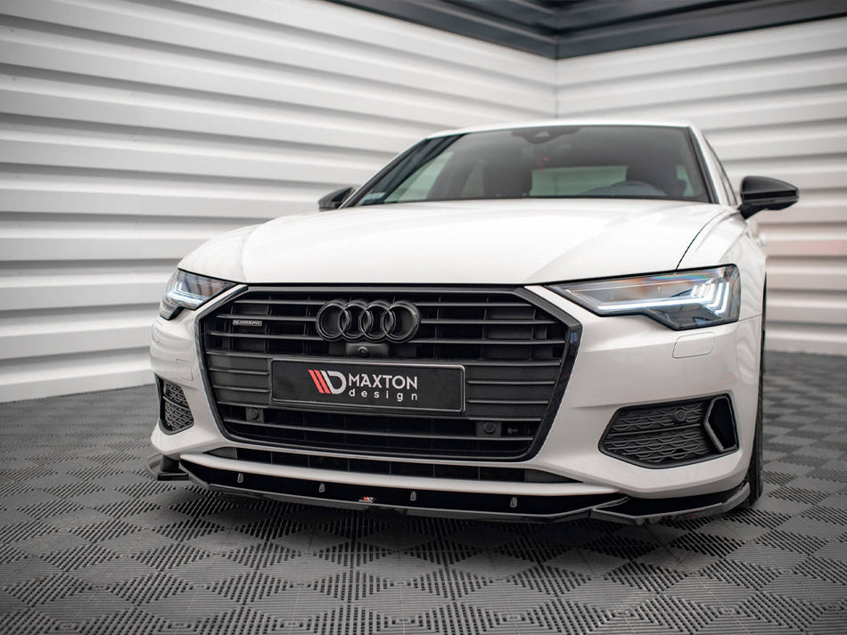 Maxton Design Front Splitter V.1 Audi A6 C8 - AU-A6-C8-FD1G - Image 2