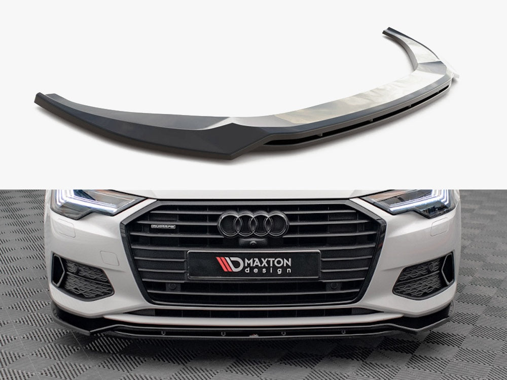 Maxton Design Front Splitter V.3 Audi A6 C8 - AU-A6-C8-FD3G+FD3RG - Image 1