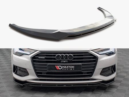 Maxton Design Front Splitter V.3 Audi A6 C8 - AU-A6-C8-FD3G+FD3RG - Image 1