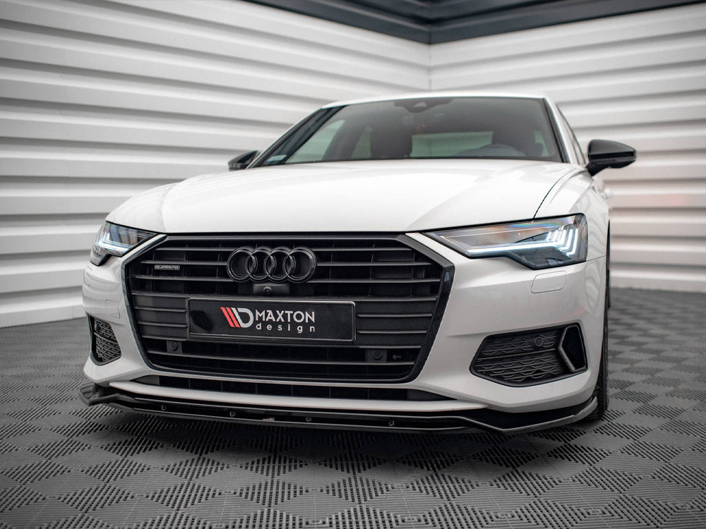 Maxton Design Front Splitter V.3 Audi A6 C8 - AU-A6-C8-FD3G+FD3RG - Image 2